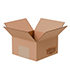 7''x7''x4'' Corrugated Shipping Boxes