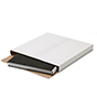 One Piece Folder White 111/8x85/8x4