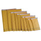 Kraft Bubble Mailers - #000 -4x8- 250 qty